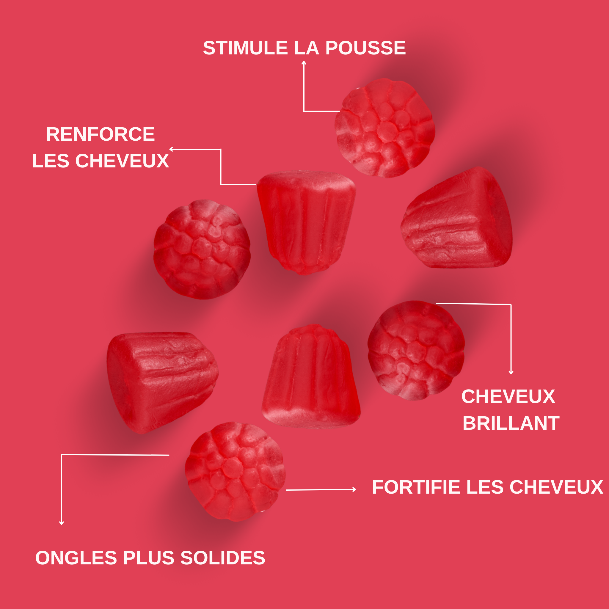 Gummies Cheveux & Ongles