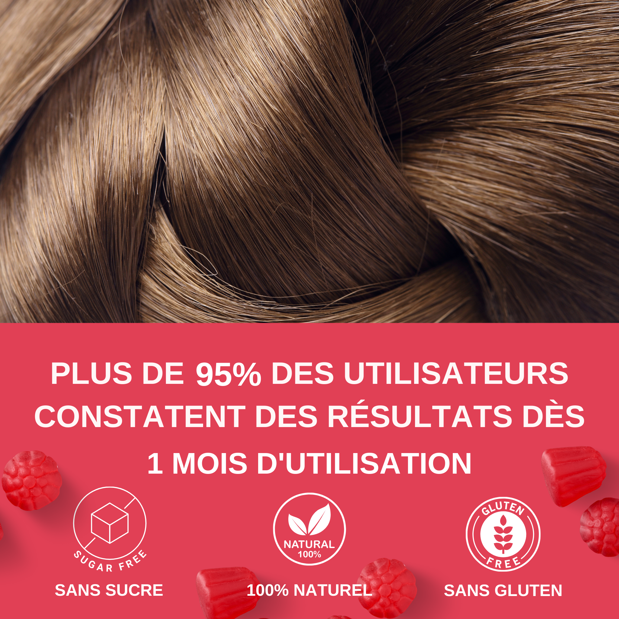 Gummies Cheveux & Ongles